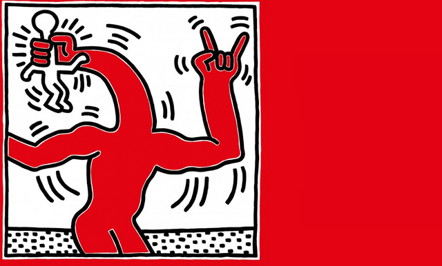 Keith Haring - The Political Line